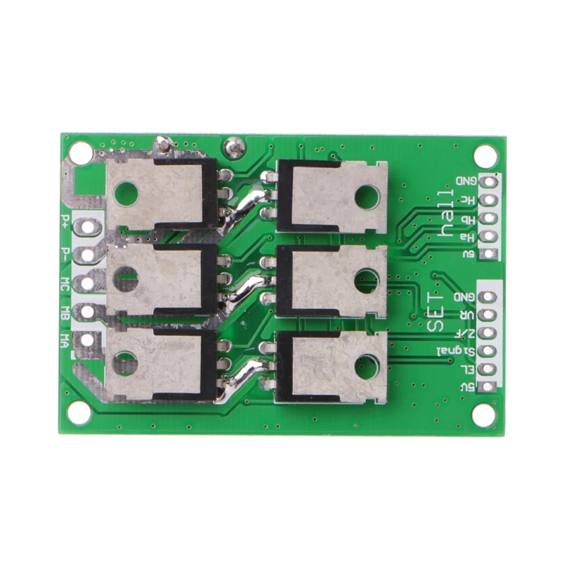 High quality 2018 New DC 12V-36V 15A 500W Brushless Motor Controller Hall BLDC Driver Board High quality 2018 New DC 12V-36V 15A 500W Brushless Motor Controller Hall BLDC Driver Board
