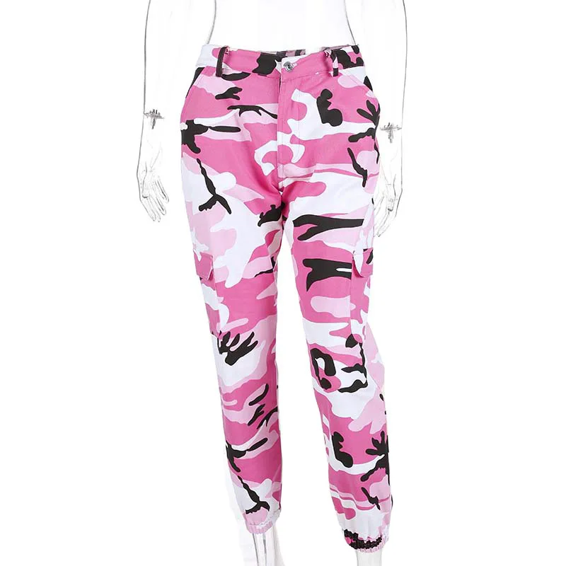 girls pink camo pants