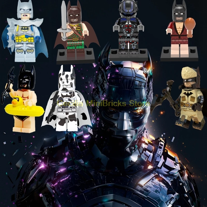 

Legoing Batman Justice League Arkham Knight Building Blocks Toys For Children Compatible Legoings Bruce Wayne The Dark Knight