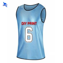 DIY принт Новая команда обучение Scrimmage жилеты Футбол Баскетбол Молодежный для взрослых Pinnies майки дышащие быстросохнущие футболки для футбола