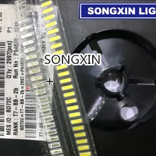 Для LG светодиодный ЖК-дисплей подсветка ТВ применение СВЕТОДИОДНЫЙ подсветка 1 Вт 6 в 7020 холодный белый Светодиодный ЖК-Телевизор подсветка ТВ Приложение BD72C 500 шт