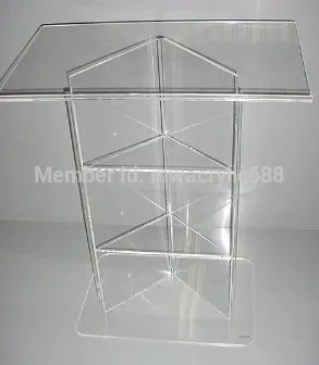 شراءpulpit Furniture Free Shiping High Quality Modern Design Cheap Acrylic Lecternacrylic Pulpit