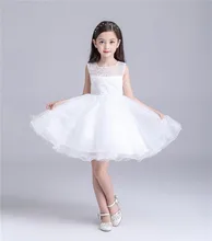 New arrival 2016 Summer Girls Lace hollow out Dresses pegant dresses for girls Flower girls Dresses For Girls Kids Clothes