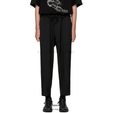 27-44 Новинка Мужская одежда GD стилист волос Подиум короткая мода высокого качества свободная длина по щиколотку брюки плюс размер костюмы