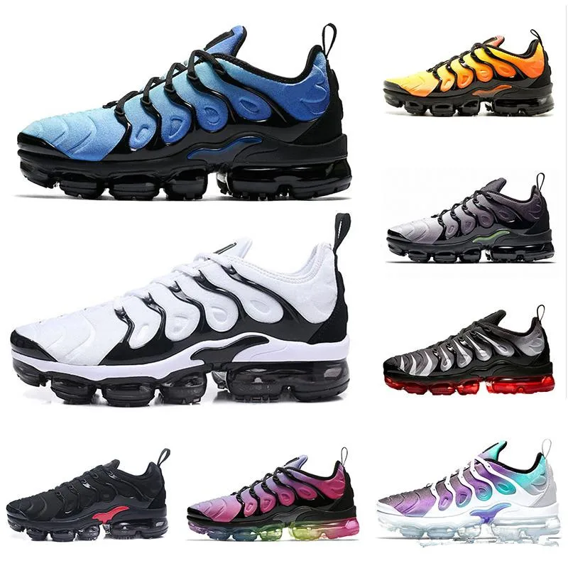 2019 Vapormax TN Plus VM Barely Grey  Metallic Women Men Running Sports Designer Shoes For Mens Sneakers