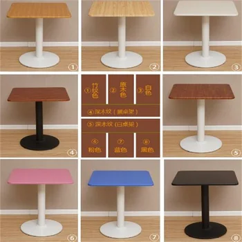 

60*60*75CM Square Bar Table Negotiating Table Modern Dining Table Coffee Table