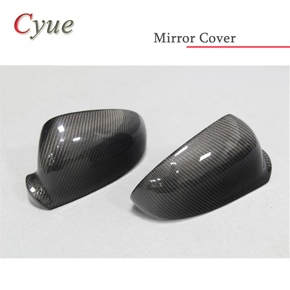 

1 Pair Replacement Style Glossy Carbon Rear View Mirror Cover For GOLF 5 MK5 2004-2009