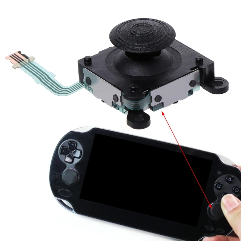 OOTDTY Замена Левый и правый 3D аналоговый Управление джойстик для sony PS Vita Оборудование для psv 2000