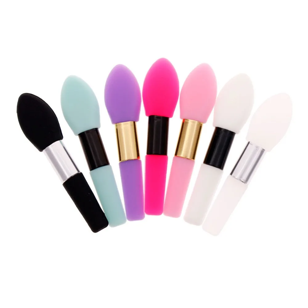 

7Pcs Pro Mini Makeup Brush Kit Silicone Foundation Make Up Cosmetic Brushes Set Eye Lip Brush Eyeshadow Eyebrow Tools #260617