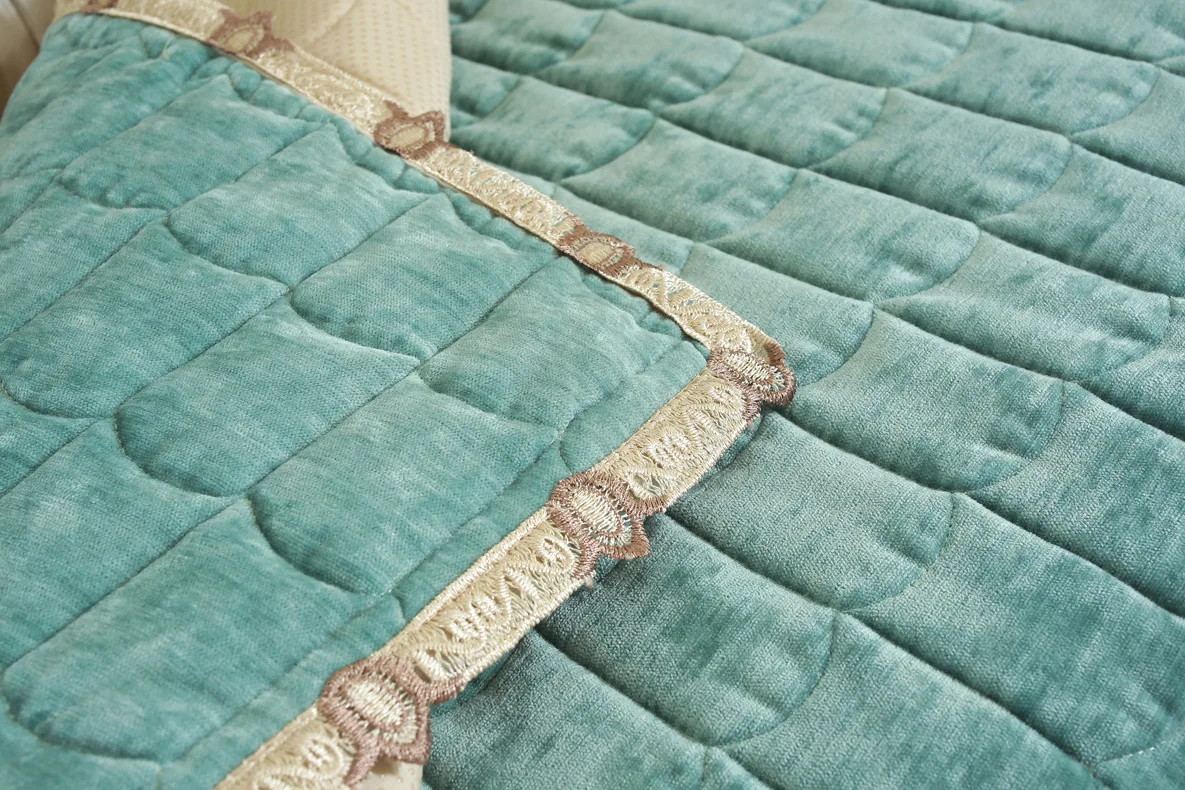 Новое голубое клетчатое плюшевое тканевое покрывало для дивана мягкое противоскользящее покрытие для сиденья диванное полотенце для декора гостиной