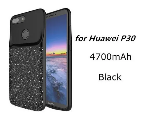 Neng 5500 мАч Батарея чехол для Honor 8 9 10 Lite Мощность внешний зарядный чехол для huawei P30 P20 Lite рro Мощность банка - Цвет: p30 4700mah