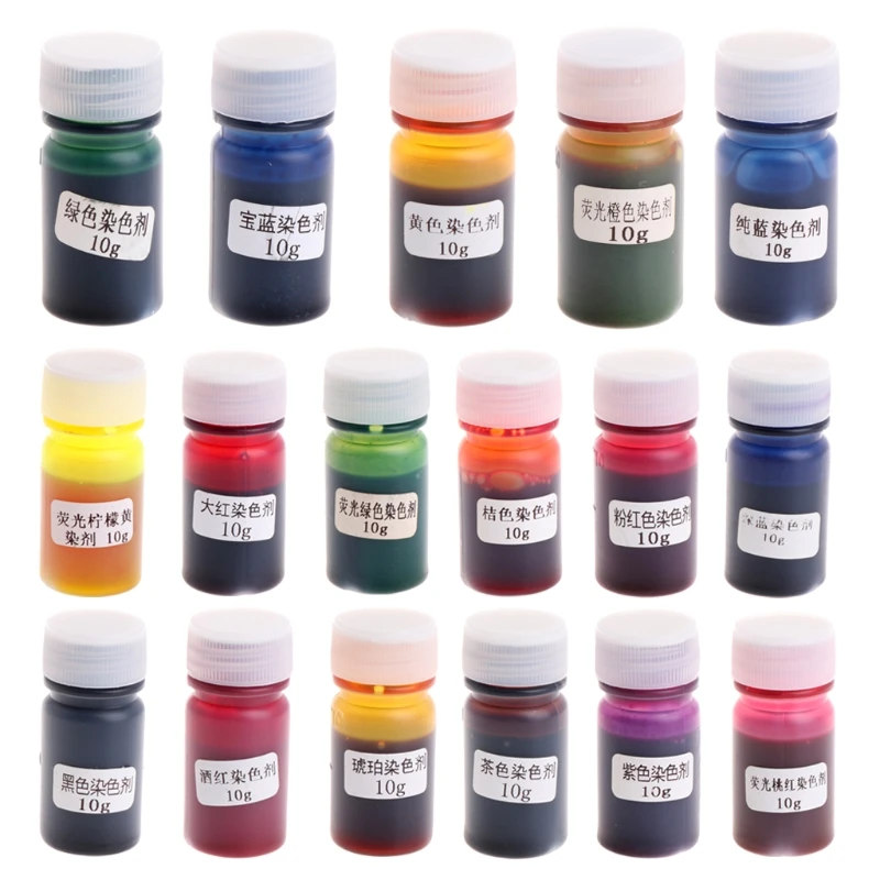 

10g Resin Pigment Dye Mix Colors Liquid DIY Art Craft Colorant For Silicone Mold