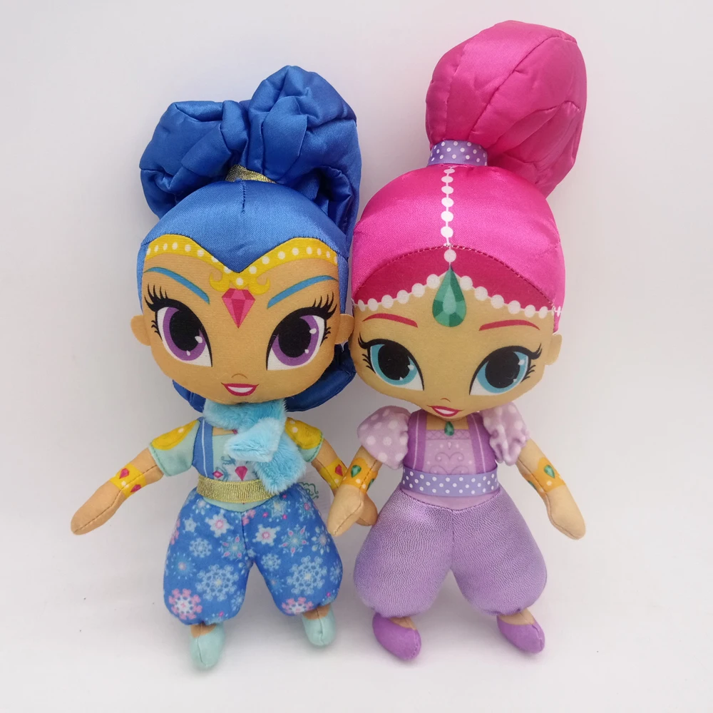 Аутентичные Шиммер сестра милые мягкие куклы блеск девушка плюшевые игрушки для детей подарок# C
