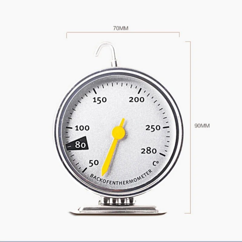 Полезно встать Наберите Духовка Термометр Еда мясо Температура Gauge gage Нержавеющая сталь термометр для выпечки