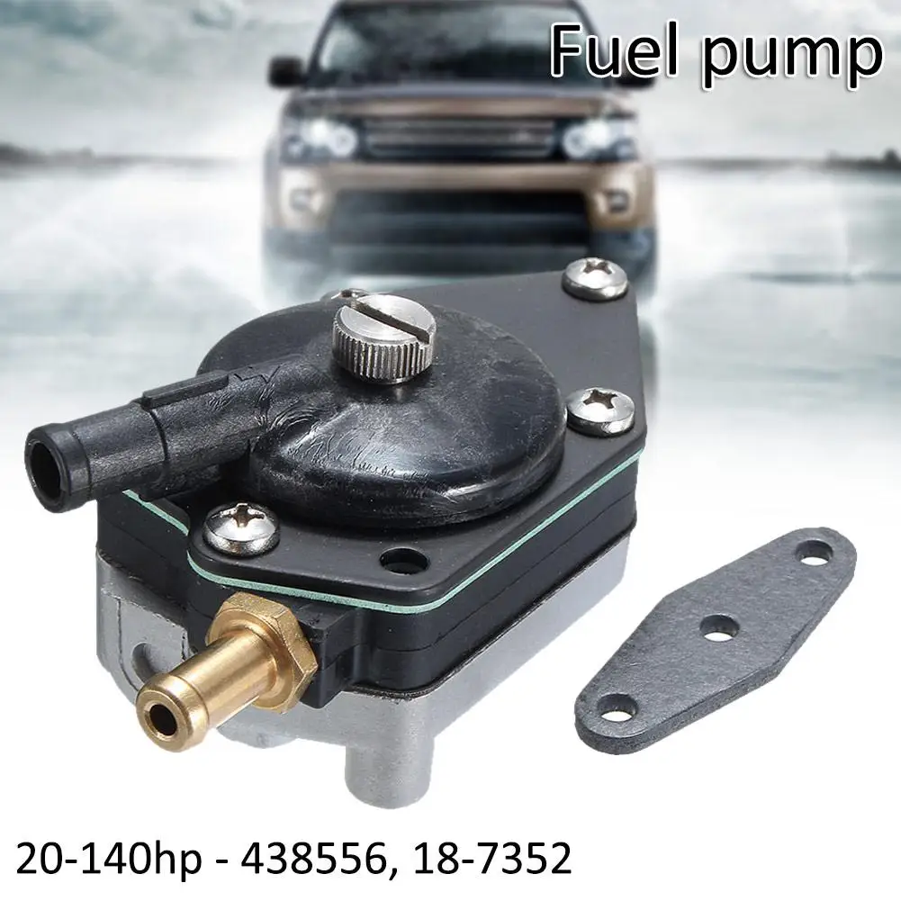 

Outboard Fuel Pump with Gasket Durable Motorcycle Oil Pumps Vacuum Gas Pump Fuel Pump Racing 438556 388268 385781 394543