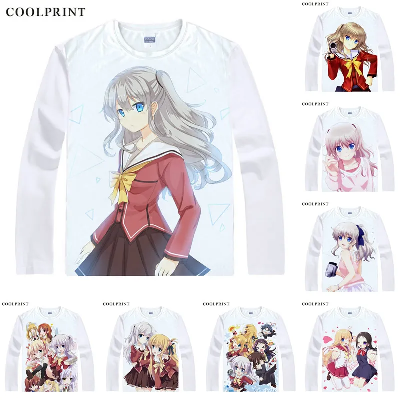 New Anime Charlotte Cosplay Costume Nao Tomori School Uniform Yusa