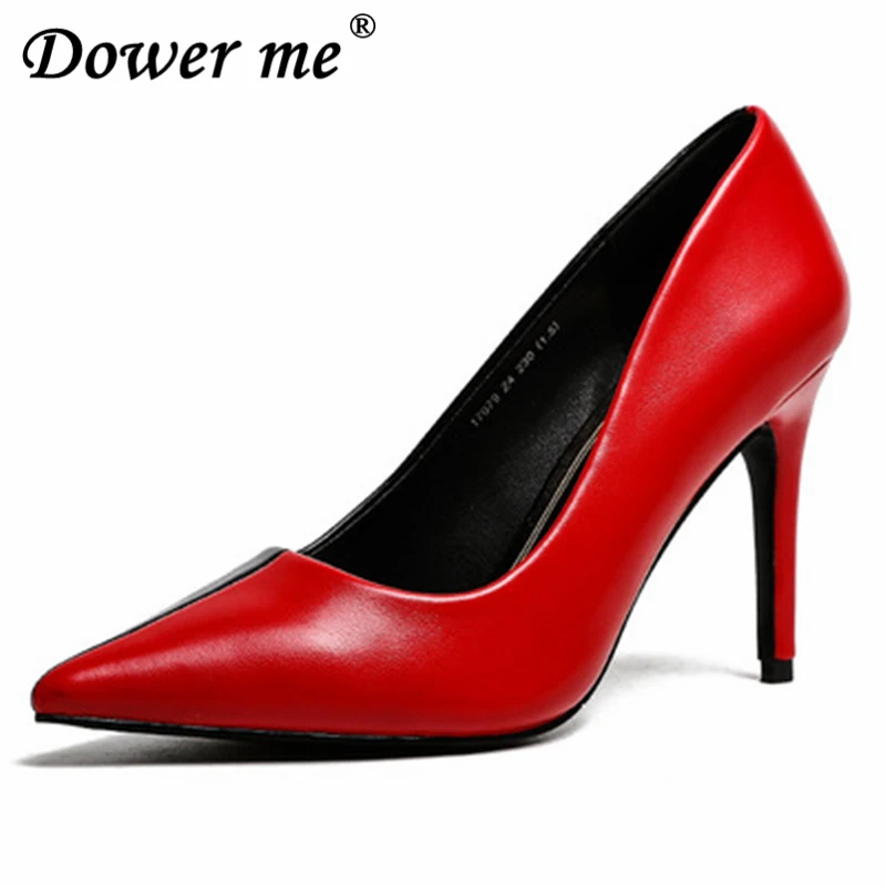 

Professional Lady Super high heel Cusp female Shoes Fine heel Two color split joint Single shoes female Fashion comfort Women's