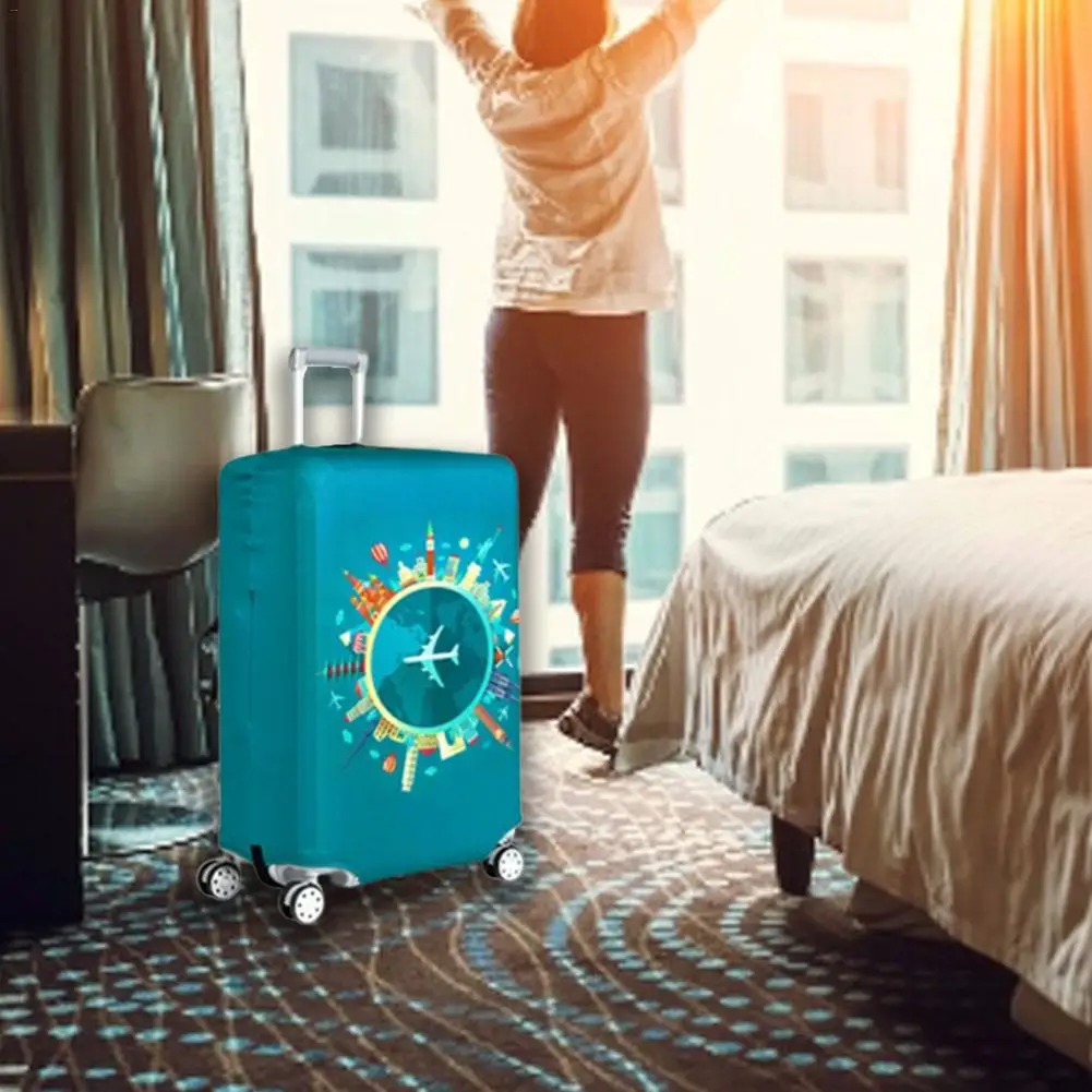 Luggage Case Suitcase Protective Cover Thicker Elastic Cases Covers Trolley Thickened Dust Sleeve 18 32 Inch Travel Accessories