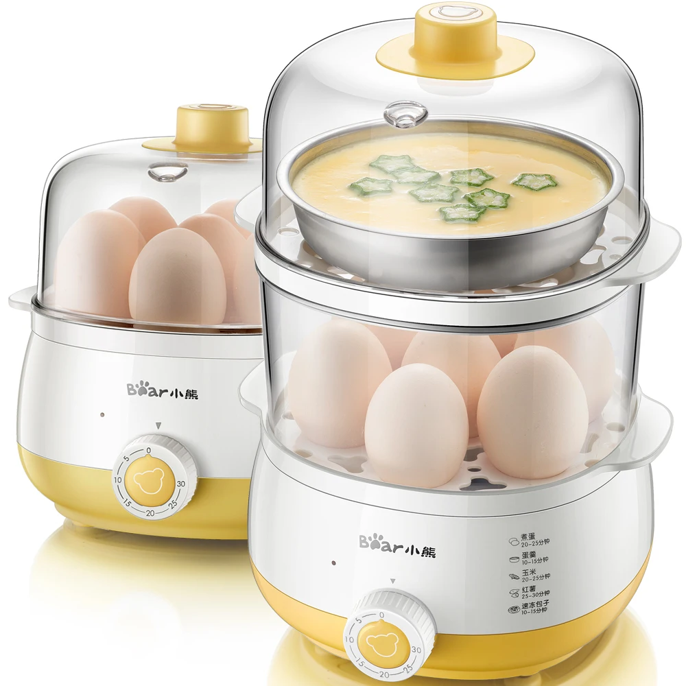 Multi Egg Boiler Double Layer Timing Automatic Power off of Large