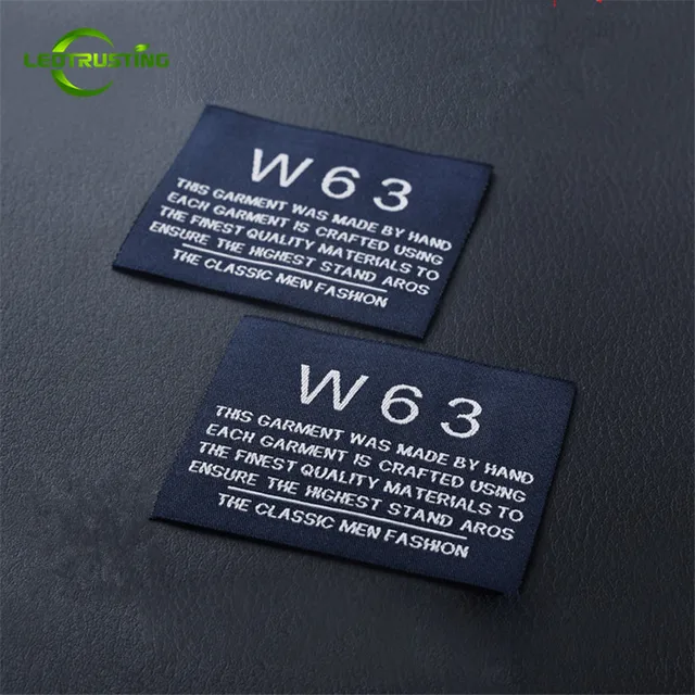 Wedding Dress Labels Embroidered