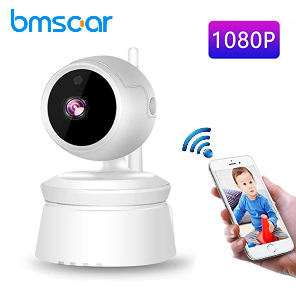 

1080P HD IP Wifi Camera PTZ Security Wireless CCTV Motion Detection Alarm Camera Two Way Audio Night Vision Baby Video Monitor