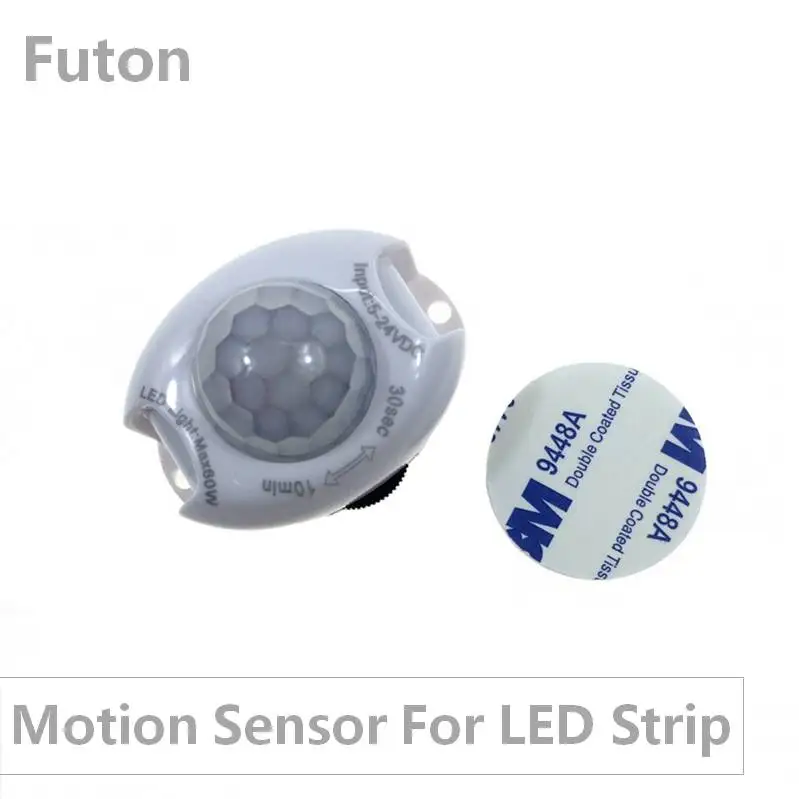 

DC5~24V IR Motion Sensor Controller for LED Strip SMD5050/2835 Body Detect Infrared Radiation Switch For Night lights