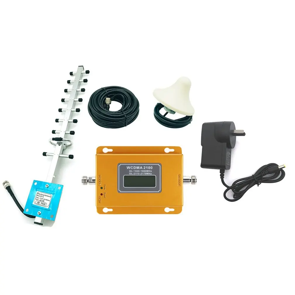 

CDMA 3G 4G 2100MHz LCD 3G Mobile Phone Signal Booster Repeater Amplifier with High Gain Aerial Portable Signal Extender