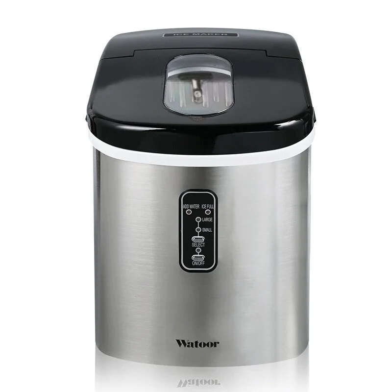 

12kgs/24H Portable Automatic ice Maker, Household bullet round ice make machine for family, small bar,coffee shop