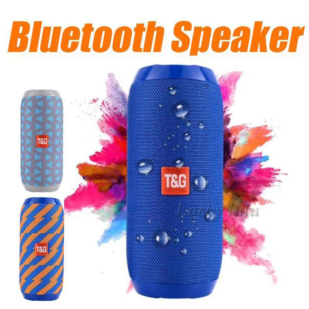 

mini TG117 speaker wireless bluetooth Sound box Hi-Fi Box Mini Column Box Speaker music Soundbar spiker Surround Audio AUX USB