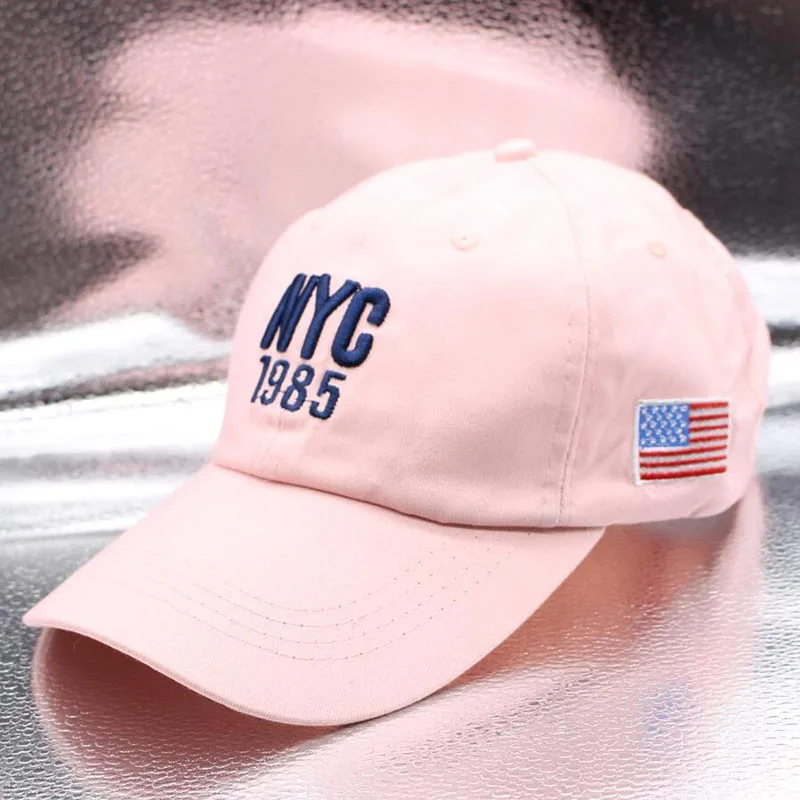 SUOGRY 2018 Высококачественная хлопковая бейсболка NYC 1985 кепки для гольфа мужские и