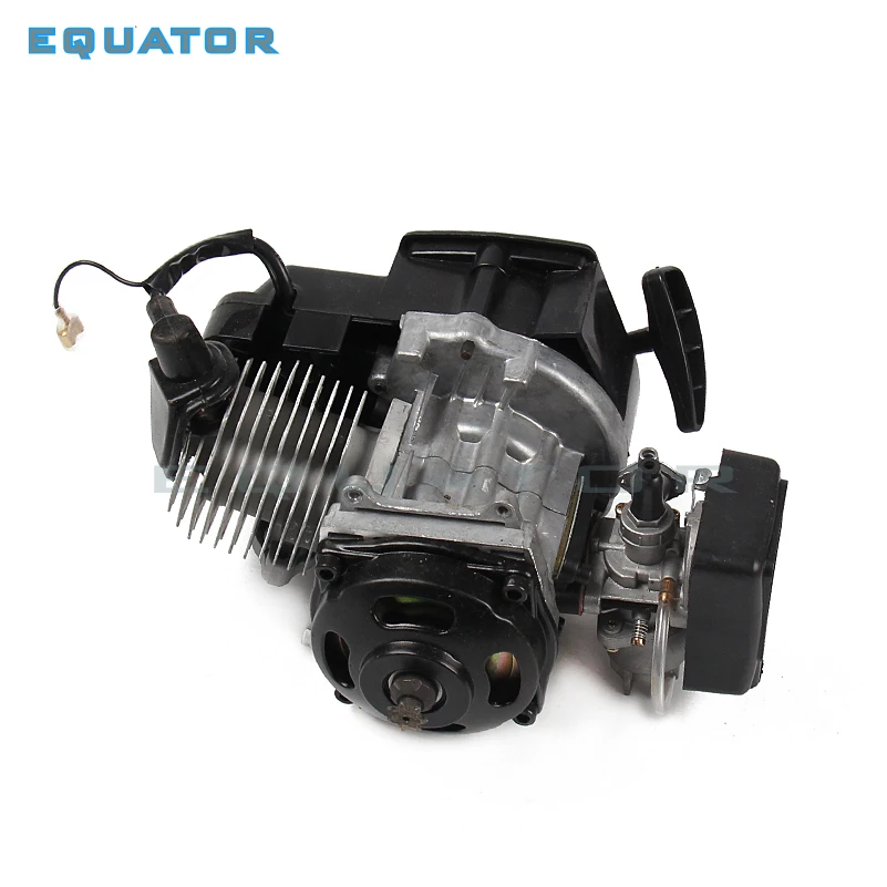 Motocicleta 43cc 47cc 49cc 2 tiempos MOTOR MINI QUAD cohete bolsillo bicicleta