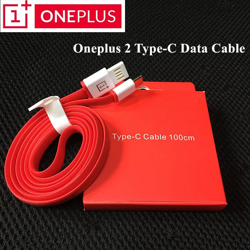 Оригинальный зарядный кабель Oneplus 2 типа c 100 см для быстрой зарядки и