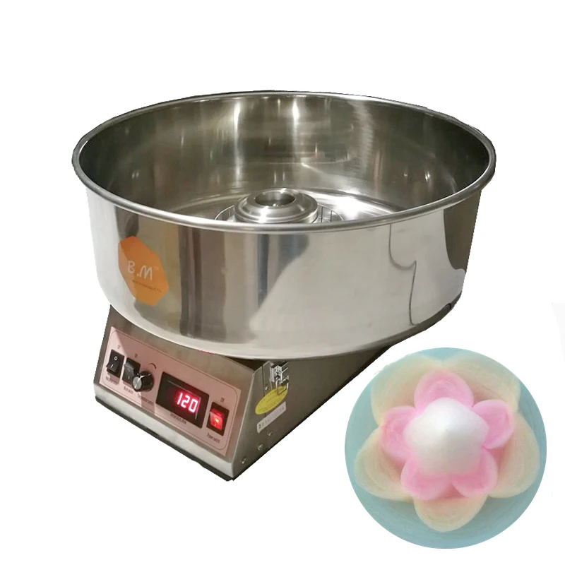 110V/ 220V Cotton Candy Floss Machine Commercial Candy Floss Maker Electric Cotton Machine Stainless Steel CC-3803H 110V/ 220V Cotton Candy Floss Machine Commercial Candy Floss Maker Electric Cotton Machine Stainless Steel CC-3803H