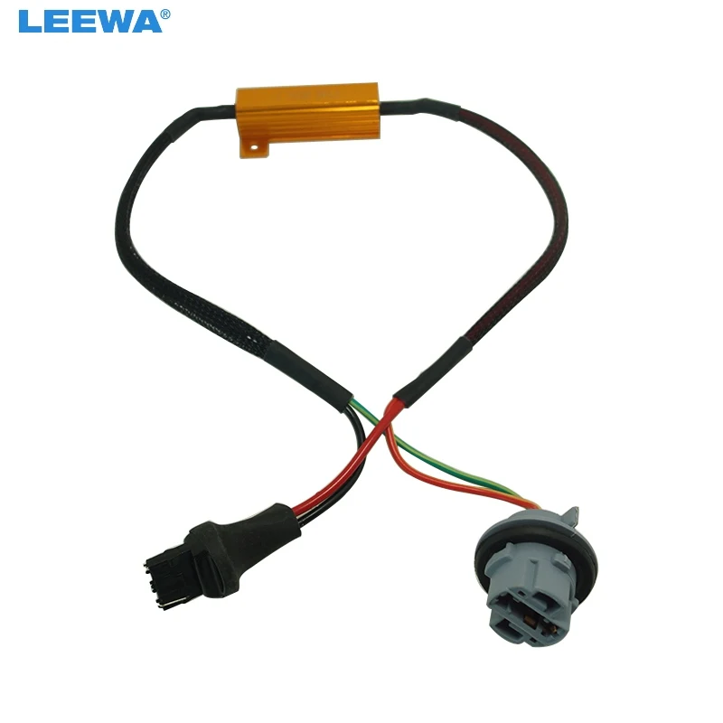 FEELDO 20pcs 50W 6Ohm Canbus Error Free Resistor Car LED Decoder