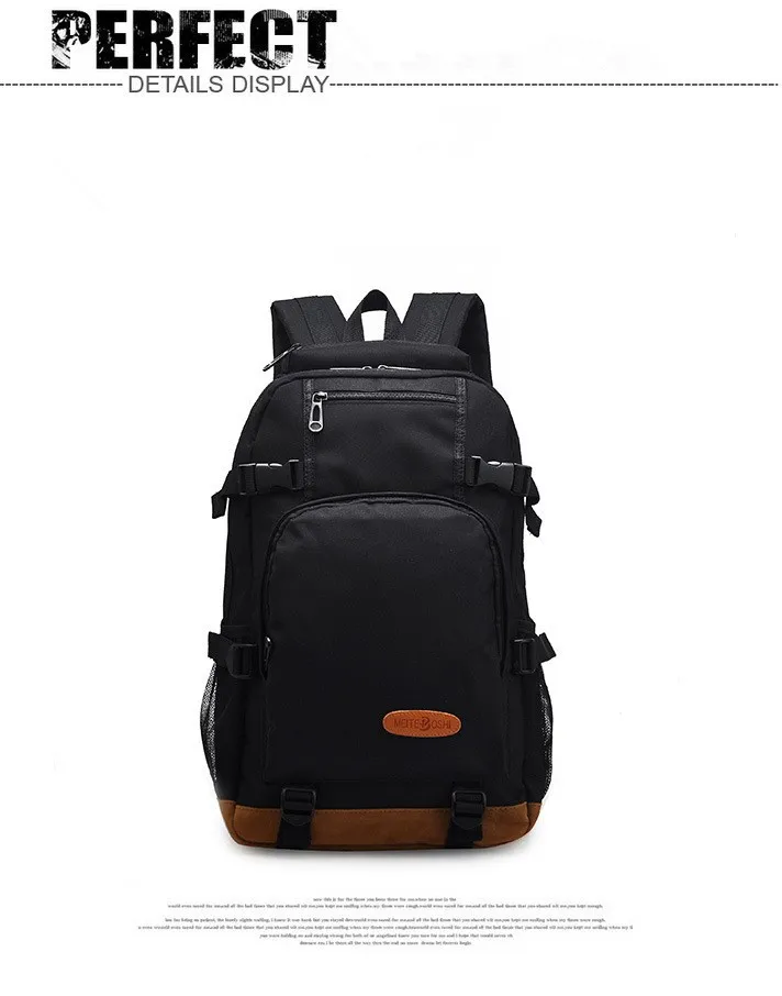 Водонепроницаемый крутой рюкзак для мужчин, рюкзак для средней школы, школьный рюкзак, черная школьная сумка для подростков, мальчиков и девочек