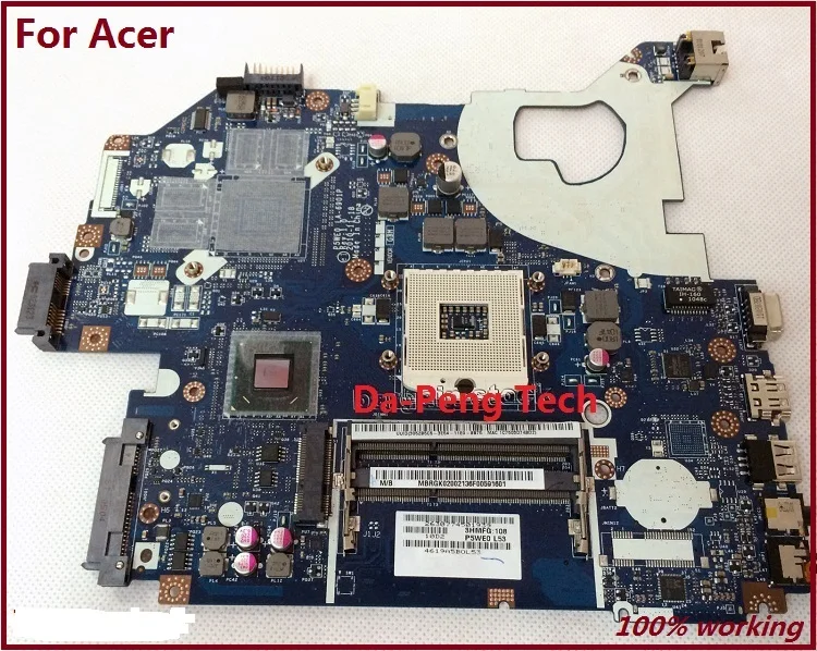 KEFU MBBYJ02001 для acer 5750 5750G материнская плата P5WE0 LA-6901P полностью протестирована