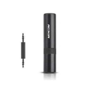 

Mencom Car Bluetooth Aux Receiver Handsfree Bluetooth Car Kit Wireless Audio Adapter with Microphone for Wired Headphone Speaker