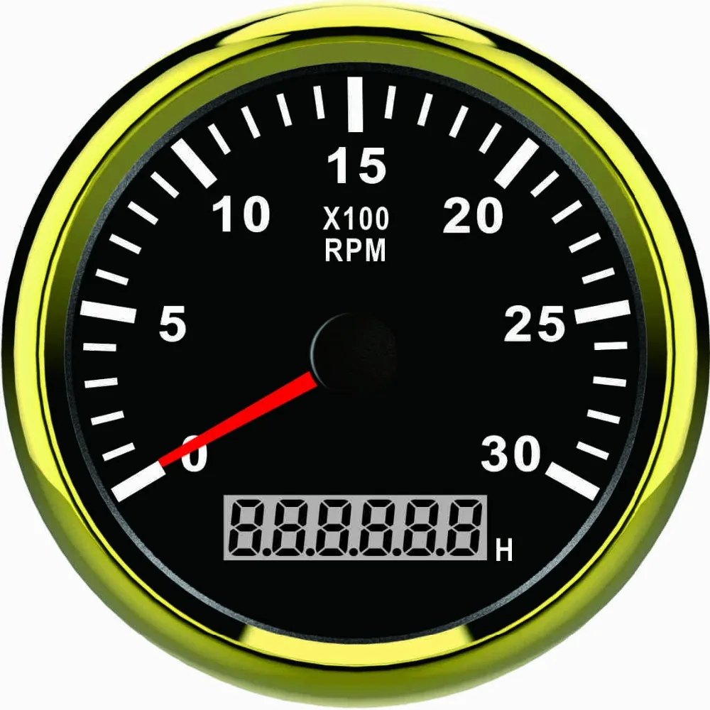 85 mmtachometer 0-3000 об/мин 12 V 24 V с Подсветка