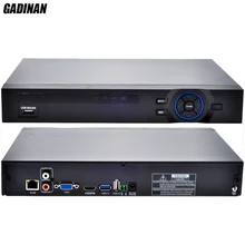 GADINAN ONVIF CCTV NVR 32CH 1080P/8CH 5M/16CH 4M Security Network Recorder HDMI 1080P full HD Output Support Wifi 3G RTSP