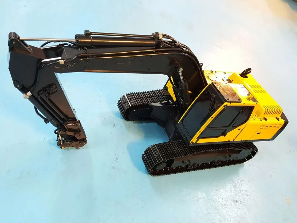 מכוניות rc 1/12 RC hydraulic excavator model