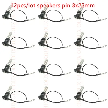 

New sealed high quality BWQ 12pcs /lot speakers pin 8x22mm for line array speakers DIY in professional audio and dj speakers