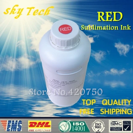 

1000ML [R] RED Sublimation ink For Epson Printer, Thermal Transfer Ink For T-shirt ,phone shell, Mugs ,ceramics ..
