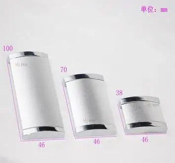 

freeshipping 70mm European design square hidden hidden hand cabinet furniture handle