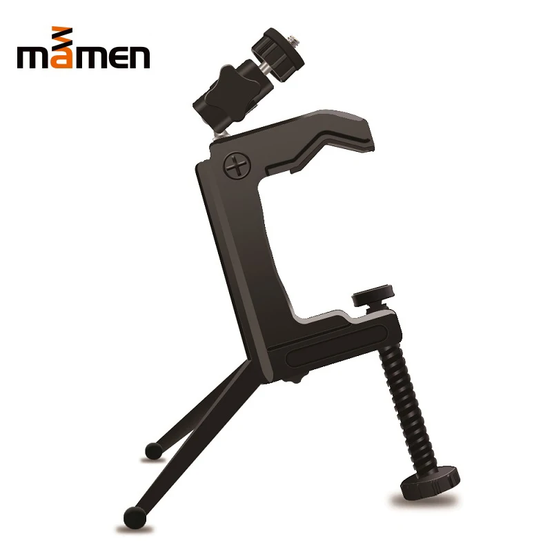 

Mamen Clamp Tripod Universal 1/4 Screw For DSLR Digital SLR Camera Tripod Close Shot Mini Tripod For Canon 7D 6D 700D Nikon Sony