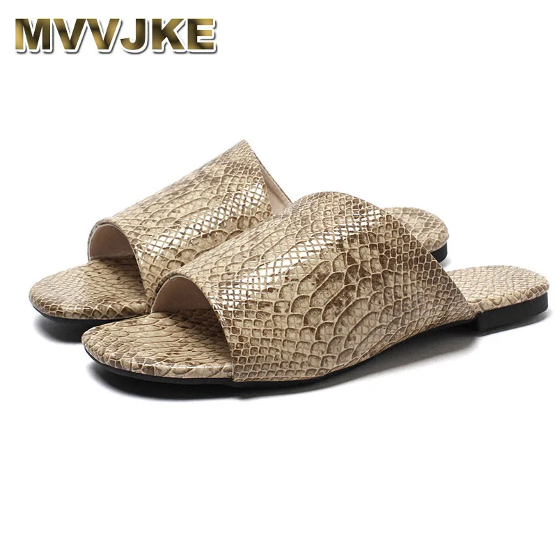 

MVVJKE2019 summer hot sale women slipper peep toe summer shoes outside comfortable flat shoes fashion casual shoes ladies