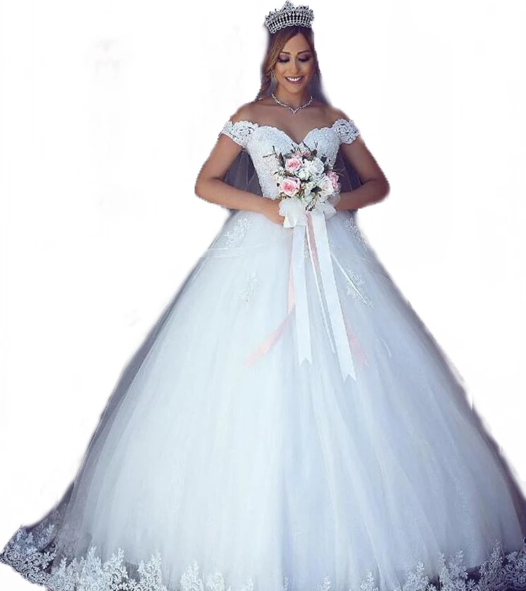 2018 Backlakegirls Custom Made Floor Length Lace Tulle Fluffy Elegant