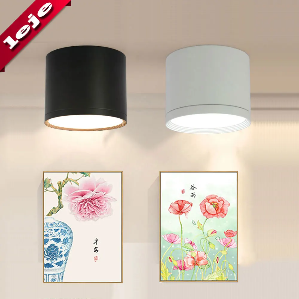  LED Ceiling light Surface mounted Dimmable Ceiling lamps Cylinder 7W 12W 15W for BedroomLiving room - 32834700804