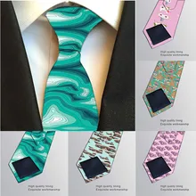 Классические клетчатые шейные галстуки для мужчин повседневный галстук из полиэфира Gravatas в полоску мужские галстуки деловые Свадебные 8 см ширина мужские галстуки 6JQ-LD41