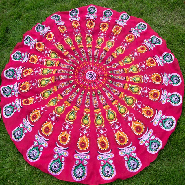 150cm Compressed Beach Towel for Diameter Microfiber Beach Towel for