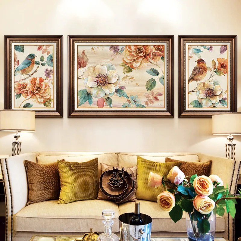 Modern American style Diamond Painting Living Room ...